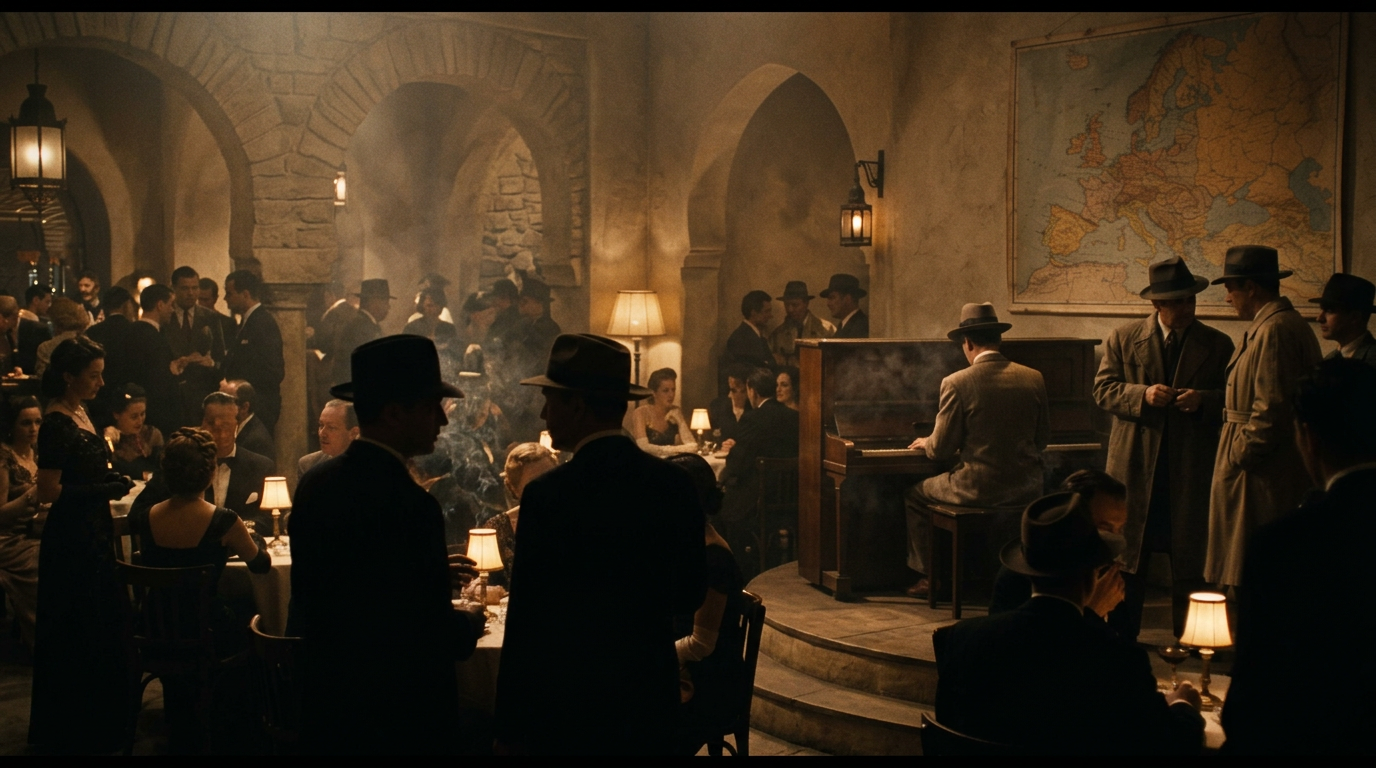 Casablanca — cinematic still