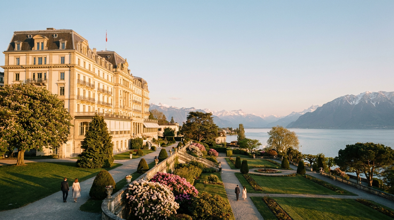 The Beau-Rivage Palace: A Study in Lakeside Grace