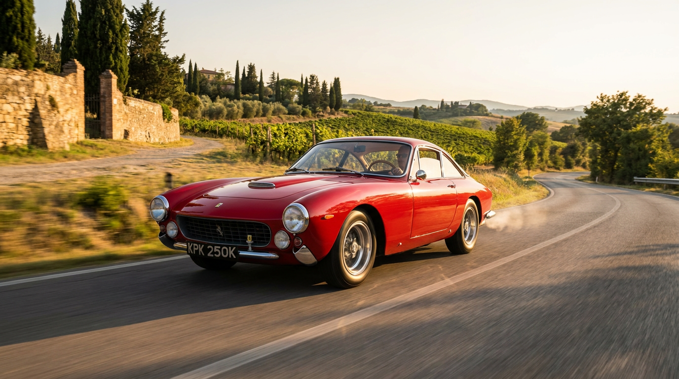 The Ferrari 250 GT Lusso: A Study in Motion