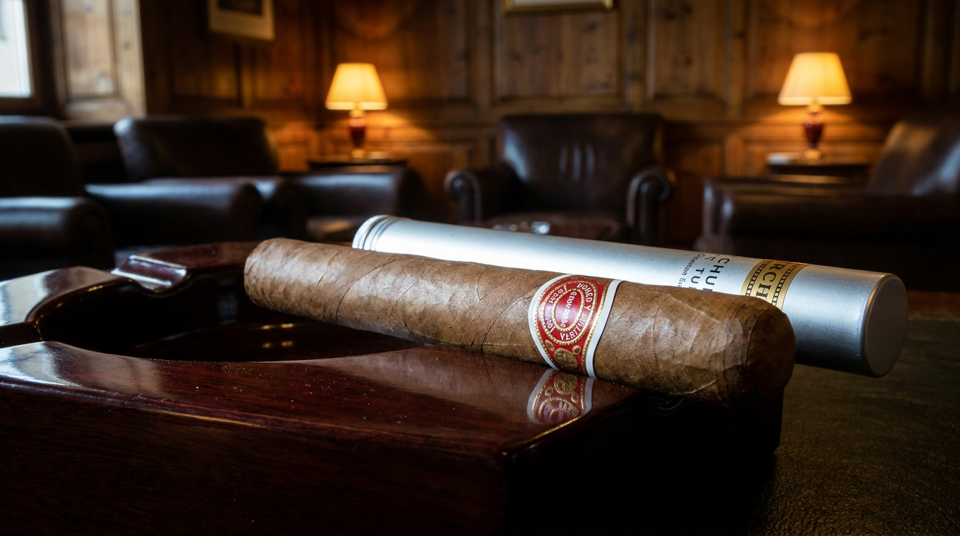 The Romeo y Julieta Churchill: A Study in Stature and Nuance